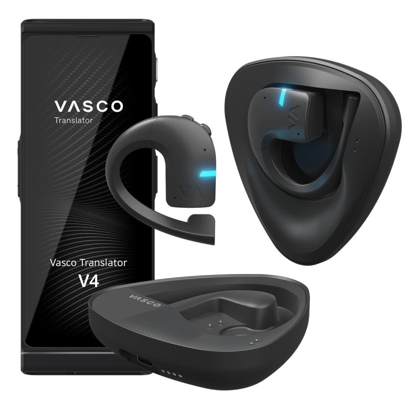 Étui Rigide Voyage Pour Vasco Translator V4 - Boîte De Protection Dur Pour Traducteur Vocal