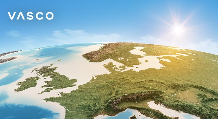 Une carte du monde vue d'en haut avec des paysages en relief.