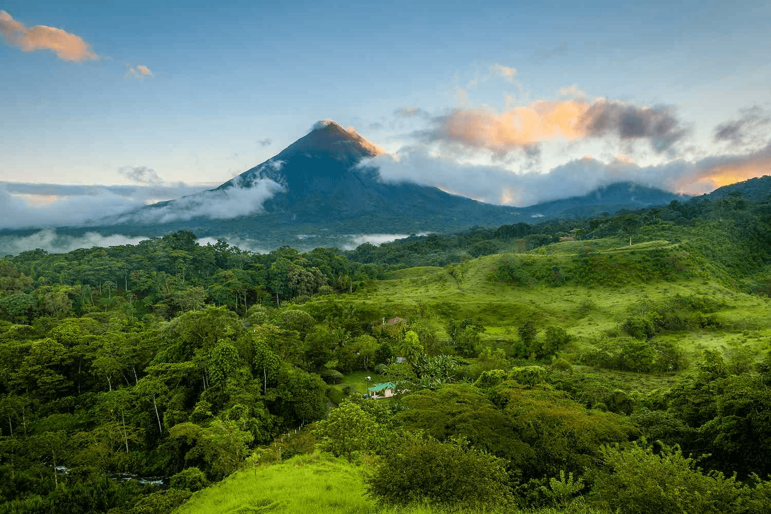 Vacances de décembre : image du Costa Rica. 