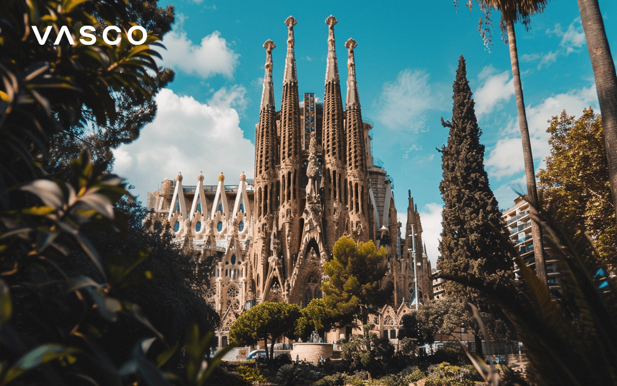 La Sagrada Familia à Barcelone.