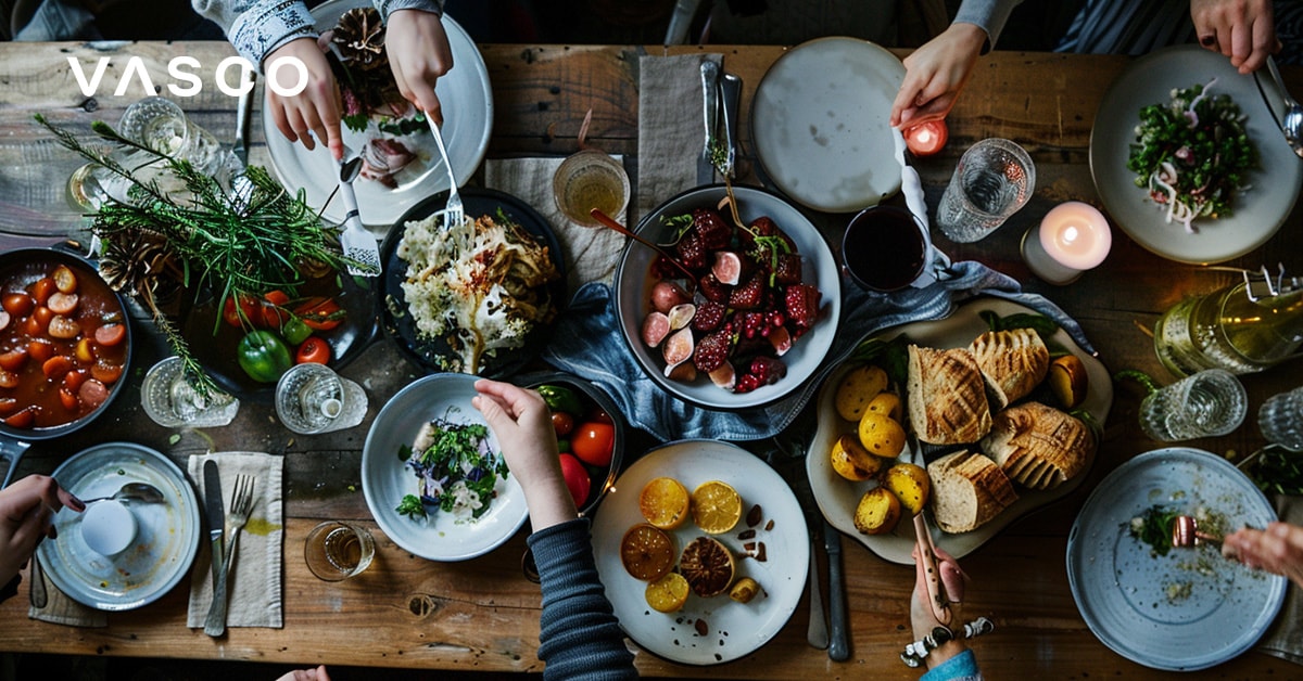 Une photo montrant les différents plats traditionnels islandais