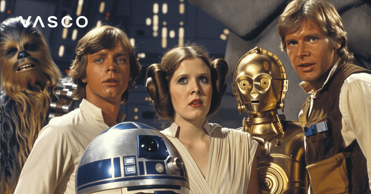 Les personnages principaux du film Stars Wars