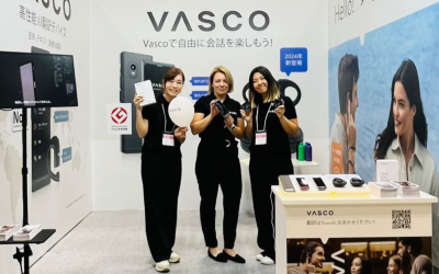 Nous avons présenté les traducteurs Vasco au Tourisme Expo Japon 2024