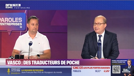 interview sur BFM Business de Vasco Electronics